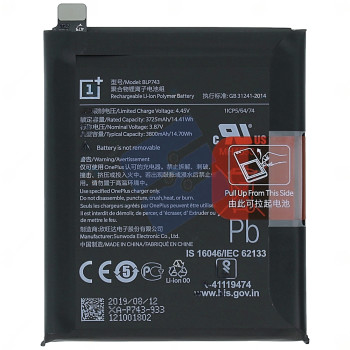 OnePlus 7T (HD1903) Batterie - BLP743 - 3800 mAh