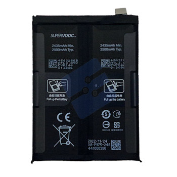 OnePlus 11 (CPH2449) Batterie - 1031100064 - BLP975 - 5000 mAh
