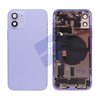 Apple iPhone 12 Mini Vitre Arrière - With Small Parts - Violet
