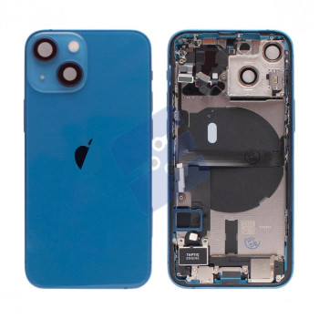 Apple iPhone 13 Mini Vitre Arrière - With Small Parts - Blue