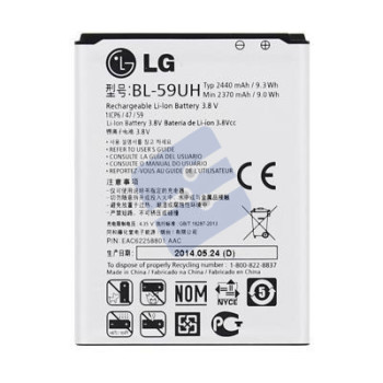 LG G2 Mini (D620) Batterie BL-59UH - 2440 mAh