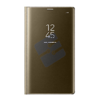Samsung N950F Galaxy Note 8 Etui Rabat Portefeuille Clear View - Gold