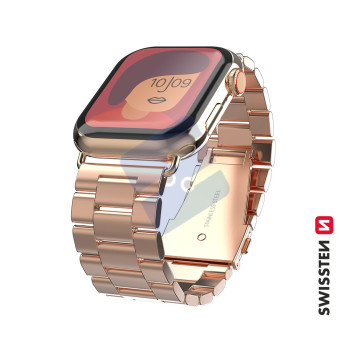 Swissten Apple Watch 38-40mm Metal Band - 46000303 - Gold