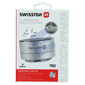 Swissten i-METAL Bluetooth Speakersss - 52104432 - Silver