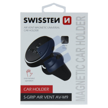 Swissten S-Grip M9 Magnetic Air Vent Support voiture - 65010423 - Black