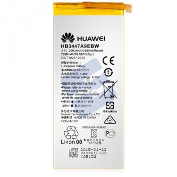 Huawei P8 Batterie HB3447A9EBW - 24021854 - 2600 mAh