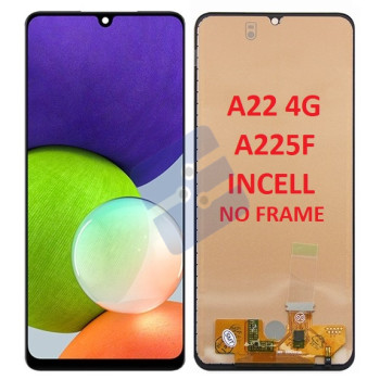 Samsung SM-A225F Galaxy A22 4G Écran + tactile - Incell - No Frame - Black