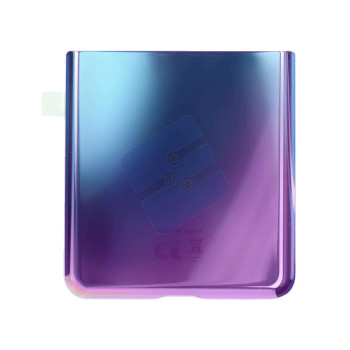 Samsung SM-F700F Galaxy Z Flip Vitre Arrière - GH82-22204B - Purple