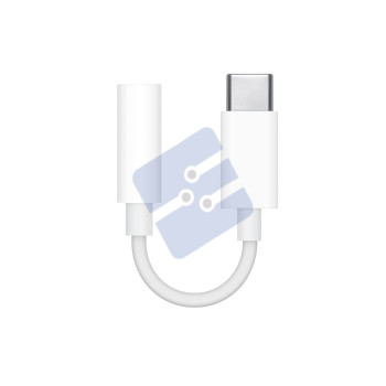 Apple USB Type-C To 3.5mm Jack Adapter - MU7E2ZM/A - Bulk Original