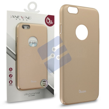 Oucase Apple iPhone 6G/iPhone 6S Coque en Silicone Jane Wind Series - Gold
