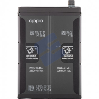 Oppo Find X5 Lite (CPH2371)/Reno 6 Pro 5G (CPH2249)/Reno 7 5G (CPH2371)/Reno 8 (CPH2359) Batterie - 4200006/4907595/4909886/4909928 - BLP855 - 4500 mAh