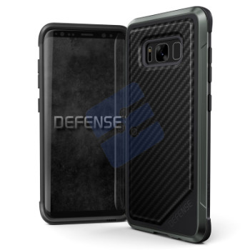 X-doria Samsung G950F Galaxy S8 Coque en Silicone Rigide Defence Lux - 3X3R2138A | 6950941456586 Black Carbon