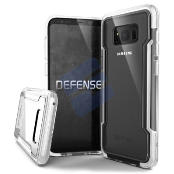 X-doria Samsung G955F Galaxy S8 Plus Coque en Silicone Rigide Defence Clear - 3X3R3002A | 6950941456777 White