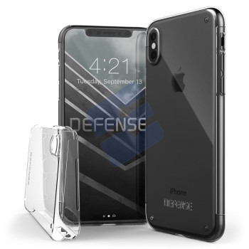 X-doria Apple iPhone X/iPhone XS Coque en Silicone Rigide Defence 360 3X2C0651A | 6950941460811 Transparent