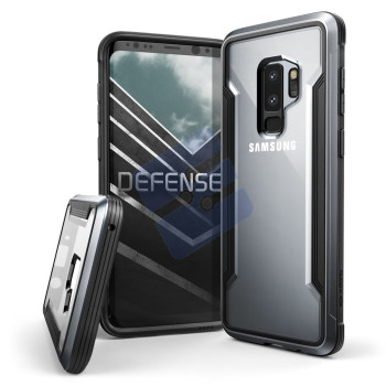 X-doria Samsung G965F Galaxy S9 Plus Coque en Silicone Rigide Defence Shield - 3X3P4801A | 6950941468244 Black