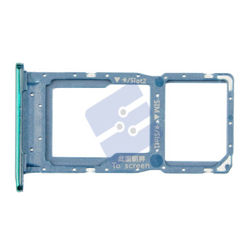 Huawei P Smart (2020) (POT-LX1A) Simcard holder + Memorycard Holder 51661RWT Green
