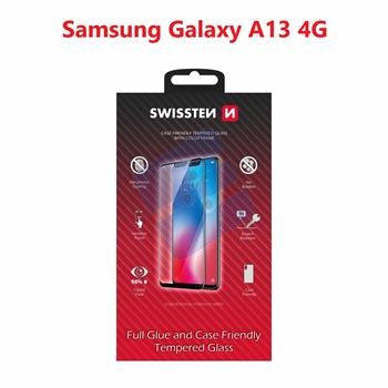 Swissten SM-A135F Galaxy A13 4G/SM-A137F Galaxy A13 Verre Trempé - 54501822 - Full Glue - Black