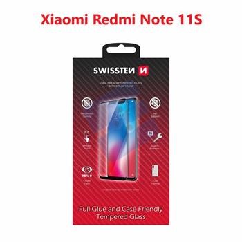 Swissten Redmi Note 11S 5G (22031116BG) Verre Trempé - 54501831 - Full Glue - Black