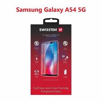 Swissten SM-A546B Galaxy A54 Verre Trempé - 54501837 - Full Glue - Black