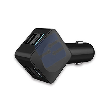 ICH-C01 - 4-port USB - Chargeur Voiture - Black