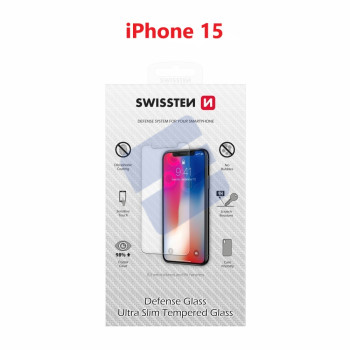 Swissten iPhone 15 Verre Trempé - 74517961