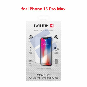 Swissten iPhone 15 Pro Max Verre Trempé - 74517963