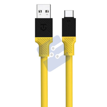 Tactical Fat Man Cable USB-A/USB-C - 8596311227851 - 1m - Yellow