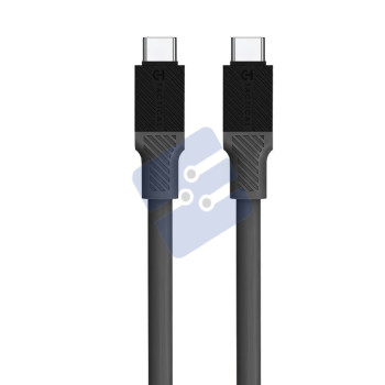 Tactical Fat Man Cable USB-C/USB-C - 8596311227929 - 1m - Grey