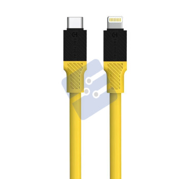 Tactical Fat Man Cable USB-C/Lightning - 8596311227981 - 1m - Yellow