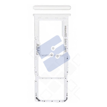 Samsung SM-A217F Galaxy A21s Simcard holder + Memorycard Holder GH98-45392B White