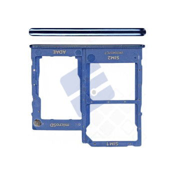 Samsung SM-A415F Galaxy A41 Simcard holder + Memorycard Holder GH98-45275D Blue