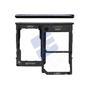 Samsung SM-A415F Galaxy A41 Simcard holder + Memorycard Holder GH98-45275A Black