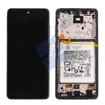 Samsung SM-A526B Galaxy A52 5G/SM-A525F Galaxy A52 4G Ecran Complet - GH82-25229A/GH82-25230A - With Battery - Black