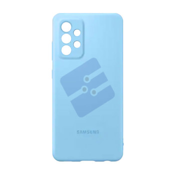 Samsung SM-A526B Galaxy A52 5G/SM-A525F Galaxy A52 4G Silicone Cover - EF-PA525TLEGWW - Blue
