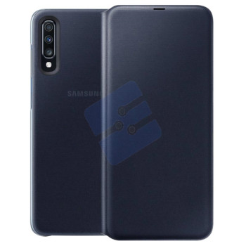 Samsung SM-A705F Galaxy A70 Etui Rabat Portefeuille - EF-WA705PBEGWW - Black