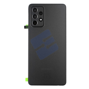 Samsung SM-A725F Galaxy A72 4G Vitre Arrière - GH82-25448A/GH82-25449A - Black