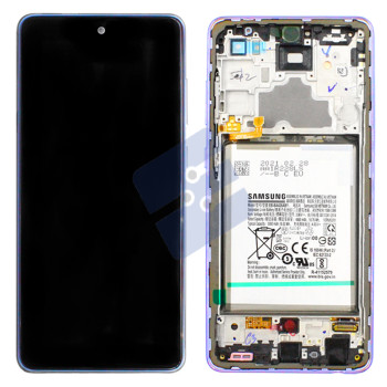 Samsung SM-A725F Galaxy A72 4G Ecran Complet - GH82-25541C/GH82-25542C - With Battery - Violet
