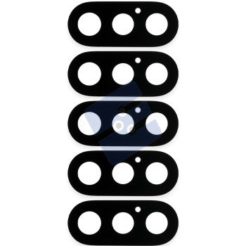 Apple iPhone XS/iPhone XS Max Lentille Caméra - 5 Pcs Set - Black