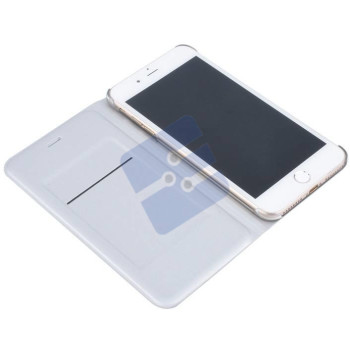 Apple iPhone 6G/iPhone 6S - Slim Etui Rabat Portefeuille - White