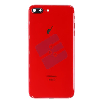 Apple iPhone 8 Plus Vitre Arrière - With Small Parts - Red