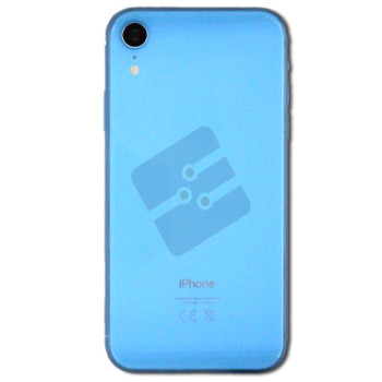 Apple iPhone XR Vitre Arrière With Small Parts (Pulled) - Blue