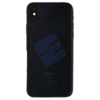 Apple iPhone XS Vitre Arrière With Small Parts (Pulled) - Black