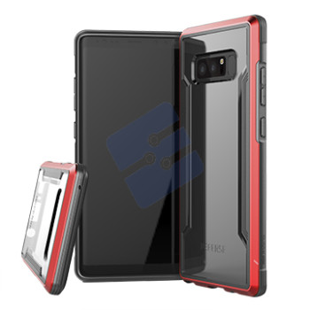 X-doria Samsung N950F Galaxy Note 8 Coque en Silicone Rigide Defence Shield - 3X3M7203A | 6950941464543 Red