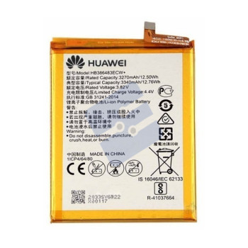 Huawei Mate 9 Lite (BLL-L23)/Ascend G9 Plus/GR5 2017 (Honor 6X)/Nova Plus/Honor 6X (BLN-L21) Batterie HB386483ECW+ - 24022033 - 3340 mAh
