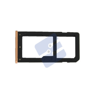 Nokia 6 (TA-1033) Simcard holder + Memorycard Holder MEPLE02004A Copper