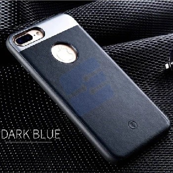 Fshang iPhone 7 Plus/iPhone 8 Plus Coque en Silicone Rigide - Gucci - Dark Blue