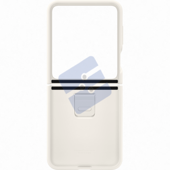 Samsung Galaxy Z Flip 5 Silicone Ring Case - EF-PF731TUEGWW - Cream