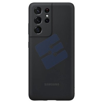 Samsung SM-G998B Galaxy S21 Ultra Silicone Cover - EF-PG998TBEGWW - Black