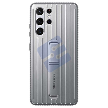 Samsung SM-G998B Galaxy S21 Ultra Protective Standing Cover - EF-RG998CJEGWW - Silver