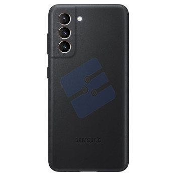 Samsung SM-G991B Galaxy S21 Leather Cover - EF-VG991LBEGWW - Black